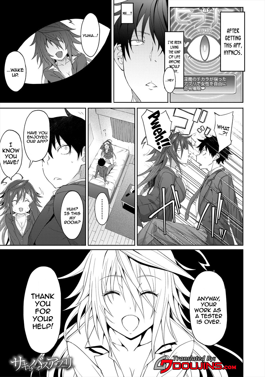 Hentai Manga Comic-Succubus Appli (School Hypno)-Chapter 5-1